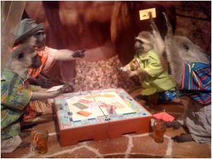 Monkeys Playing Monopoly