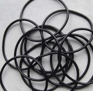 Black rubber bracelets
